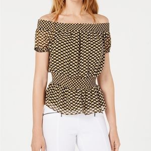 NWT Smocked Blouse